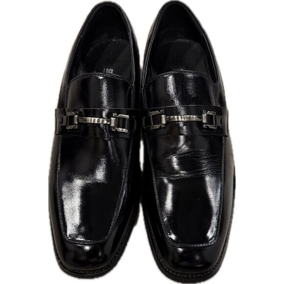 Stacy Adams Black Leather Horsebit Loafers – Men’s Size 10 main image 5